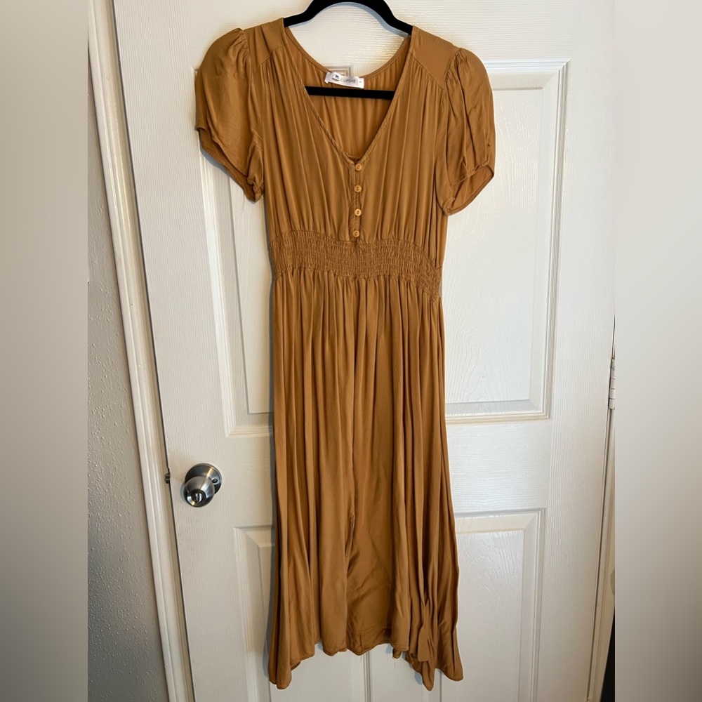 Yellow Summer Dress